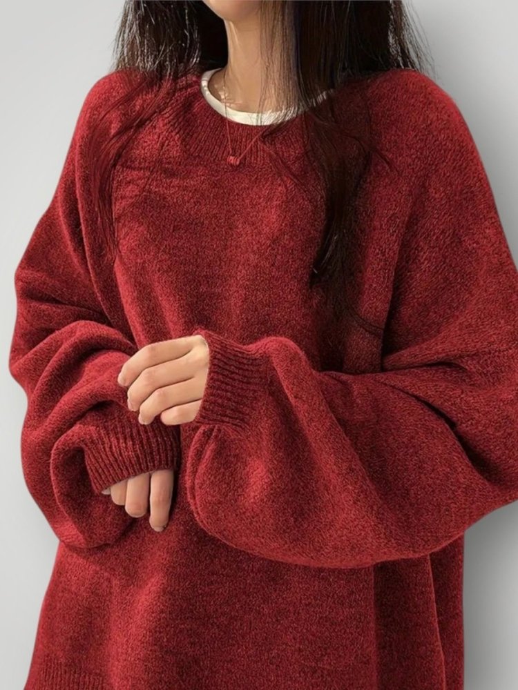 Rundhals Pullover mit zeitlosem Stil - Nordic Boutique &amp; Co.