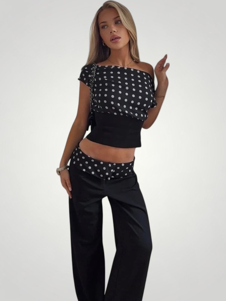 Schlank geschnittenes Damen - Set für zeitlosen Stil - Nordic Boutique & Co.