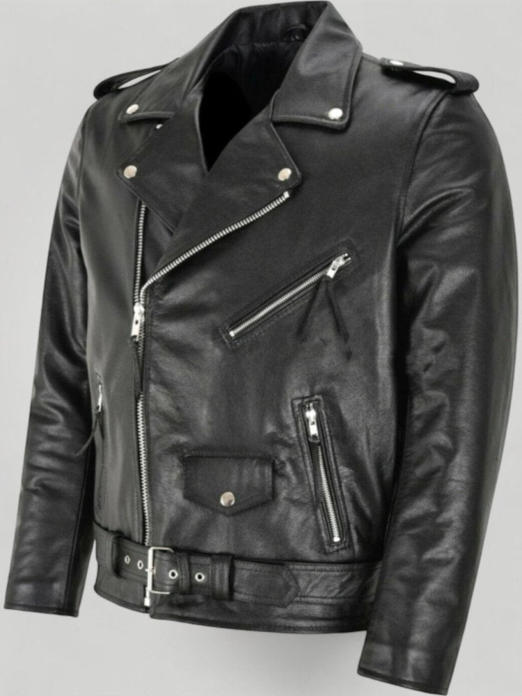 Slim Fit Motorradjacke Herren mit Stil und Komfort - Nordic Boutique & Co.