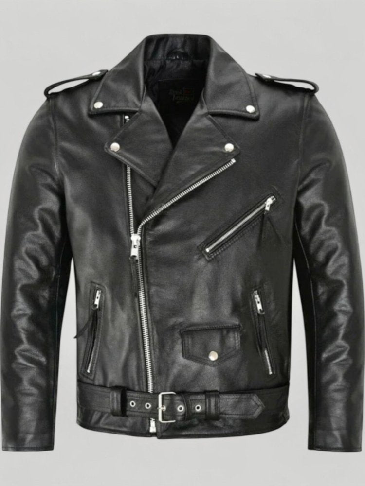 Slim Fit Motorradjacke Herren mit Stil und Komfort - Nordic Boutique & Co.