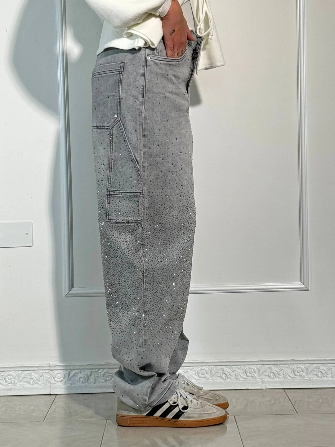 SOPHIA | GLITZER JEANS - Nordic Boutique &amp; Co.