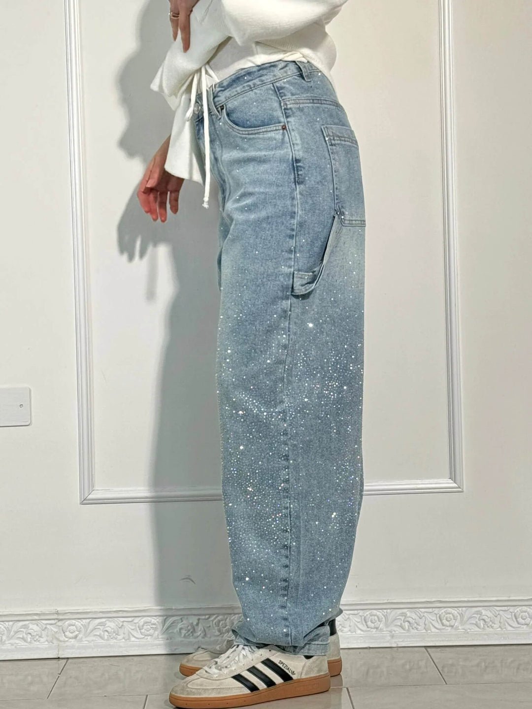 SOPHIA | GLITZER JEANS - Nordic Boutique &amp; Co.