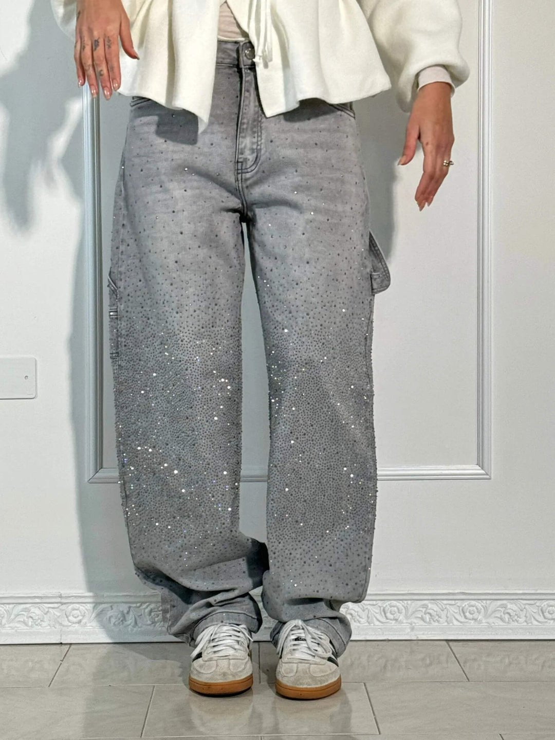 SOPHIA | GLITZER JEANS - Nordic Boutique &amp; Co.