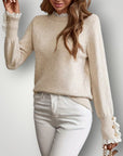Spitzen - Rüschenshirt für Elegante Anlässe - Nordic Boutique & Co.