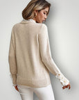 Spitzen - Rüschenshirt für Elegante Anlässe - Nordic Boutique & Co.
