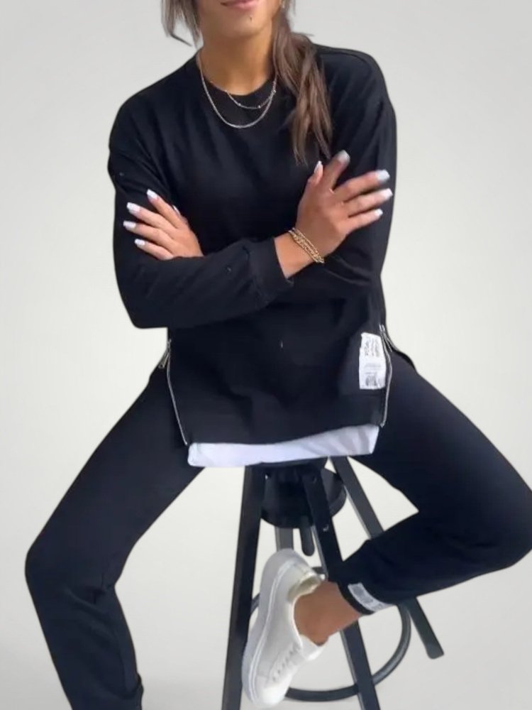 Sportanzug Damen Bequem für Herbst und Winter - Nordic Boutique & Co.