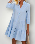 Stilvolles Rüschen - Shirtkleid für besondere Anlässe - Nordic Boutique & Co.
