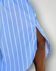 Streifenkleid mit Eleganz & Stil - Nordic Boutique & Co.