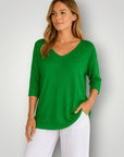 Strick - T-Shirt mit eleganter Passform - Nordic Boutique & Co.