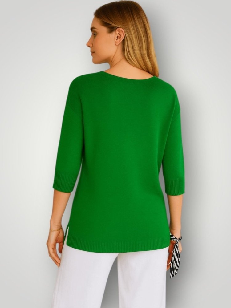 Strick - T-Shirt mit eleganter Passform - Nordic Boutique &amp; Co.