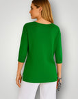 Strick - T-Shirt mit eleganter Passform - Nordic Boutique & Co.