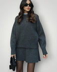 Strickrock - Set mit Eleganz & Stil - Nordic Boutique & Co.