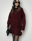 Strickrock - Set mit Eleganz & Stil - Nordic Boutique & Co.