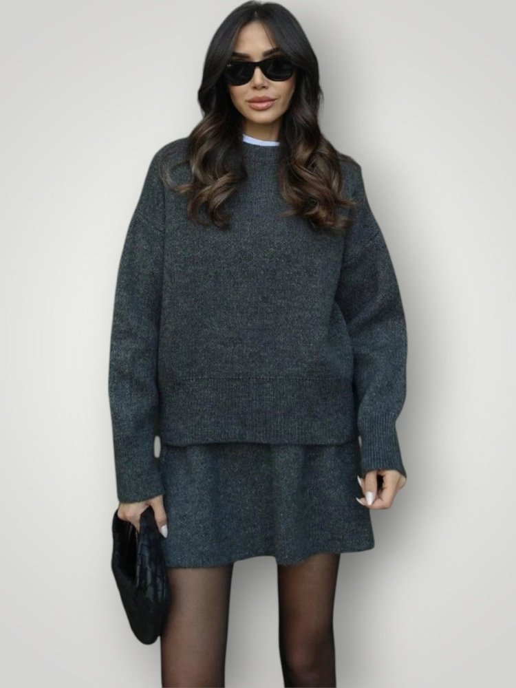 Strickrock - Set mit Eleganz &amp; Stil - Nordic Boutique &amp; Co.
