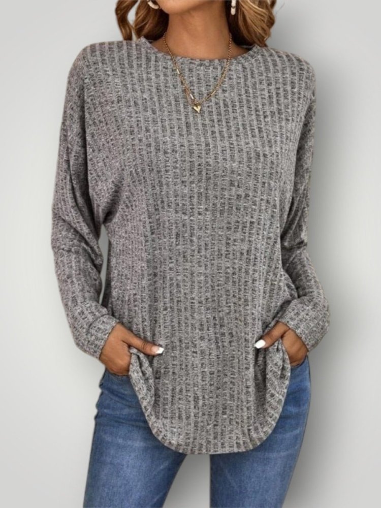 Strukturierter Pullover mit Eleganz - Nordic Boutique &amp; Co.
