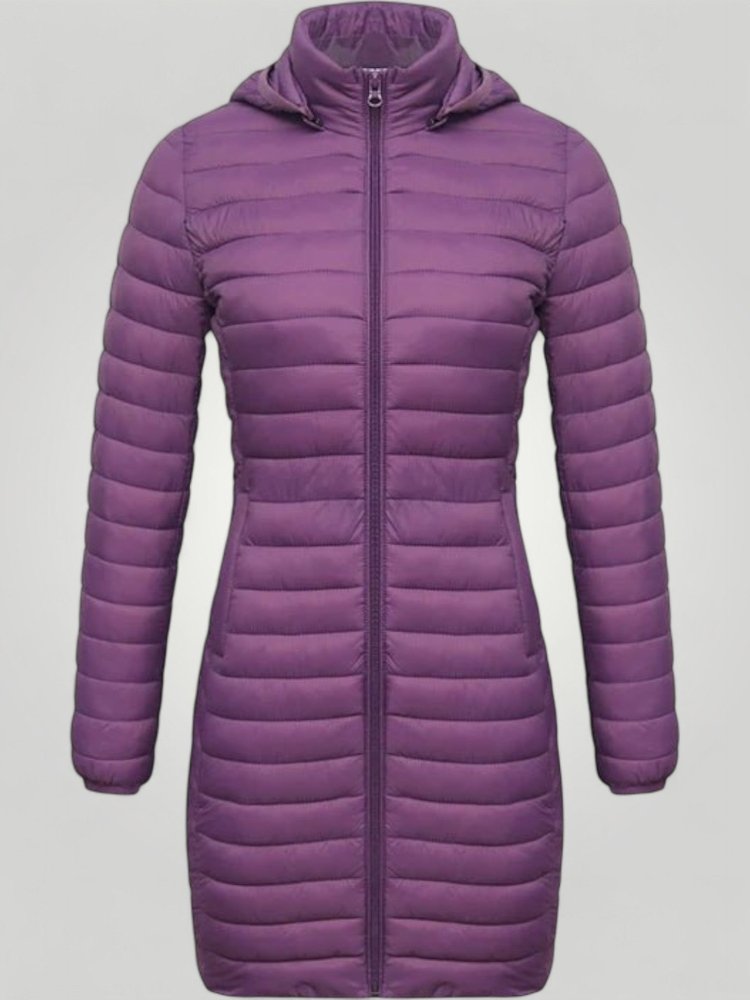 Ultraleichter Damen Parka mit Abnehmbarer Kapuze - Nordic Boutique &amp; Co.