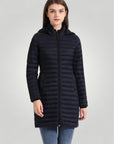 Ultraleichter Damen Parka mit Abnehmbarer Kapuze - Nordic Boutique & Co.