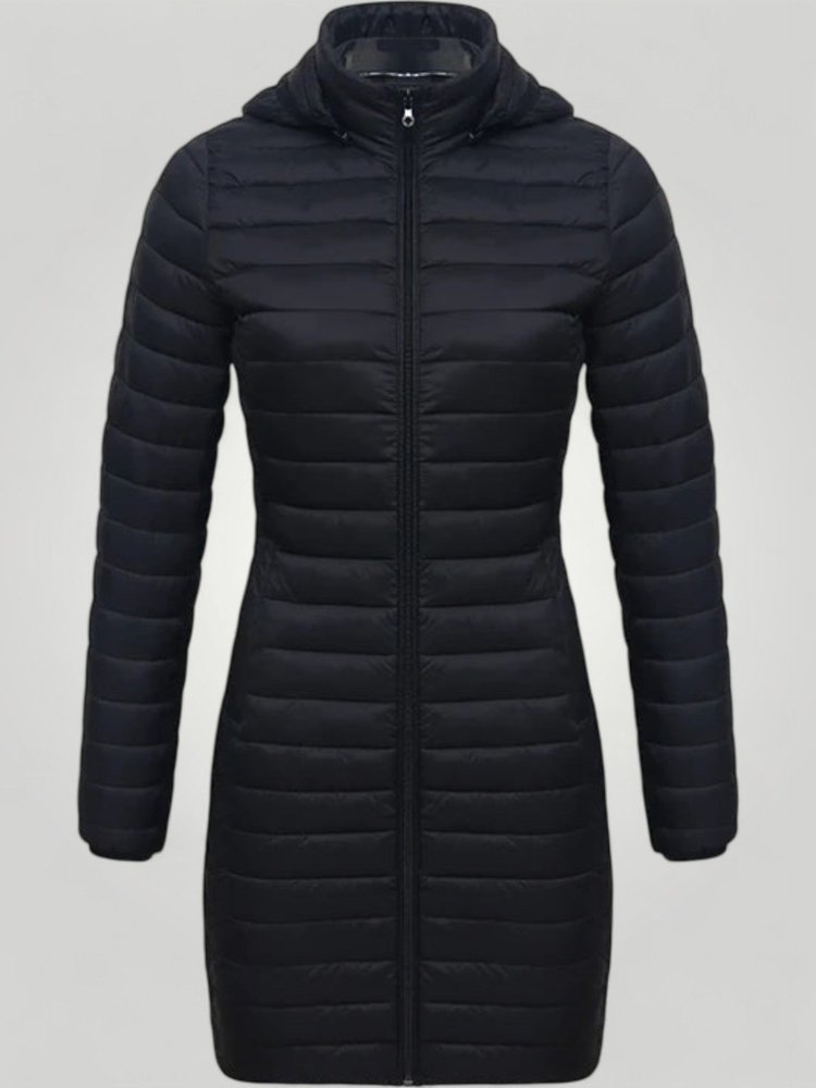 Ultraleichter Damen Parka mit Abnehmbarer Kapuze - Nordic Boutique &amp; Co.
