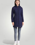 Ultraleichter Damen Parka mit Abnehmbarer Kapuze - Nordic Boutique & Co.