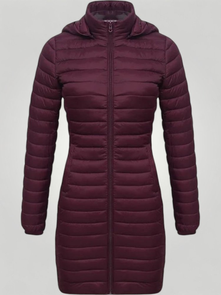 Ultraleichter Damen Parka mit Abnehmbarer Kapuze - Nordic Boutique &amp; Co.