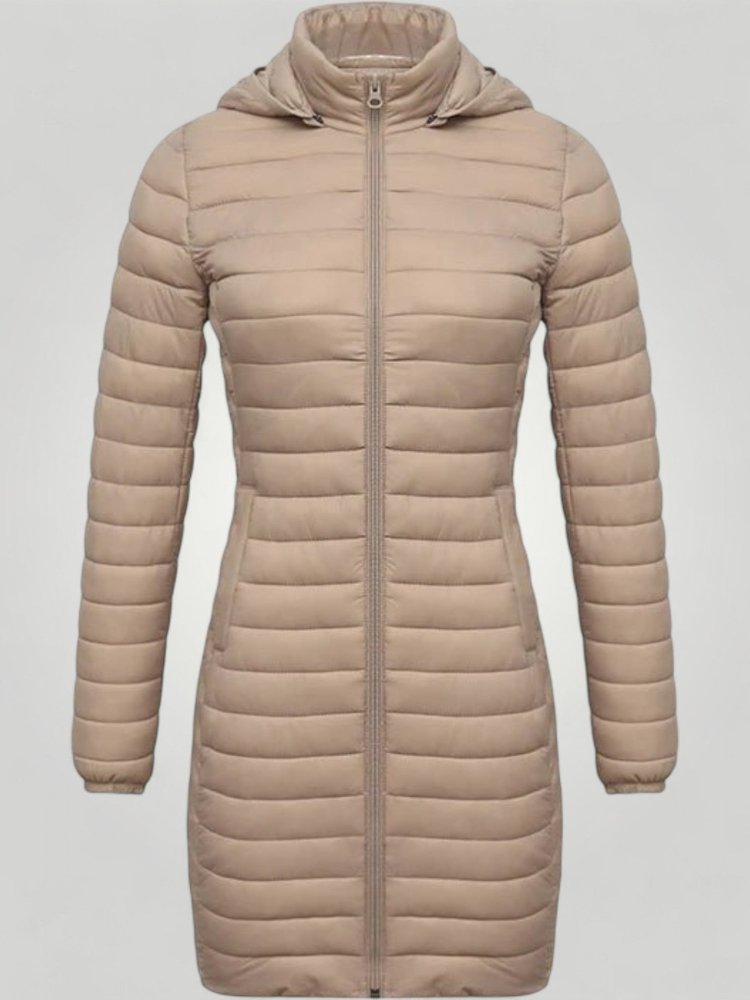 Ultraleichter Damen Parka mit Abnehmbarer Kapuze - Nordic Boutique &amp; Co.