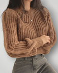 Vintage Pullover Damen mit Bequemer Passform - Nordic Boutique & Co.