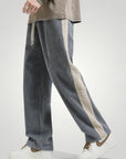 Waffelstruktur Jogginghose Damen mit Sportlichem Look - Nordic Boutique & Co.