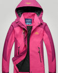Wanderjacke Damen Wasserdicht Mit Windschutz - Nordic Boutique & Co.