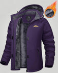 Warme Damenjacke mit Abnehmbarer Kapuze - Nordic Boutique & Co.