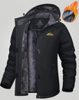 Warme Damenjacke mit Abnehmbarer Kapuze - Nordic Boutique & Co.