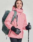 Warme Damenjacke mit Abnehmbarer Kapuze - Nordic Boutique & Co.