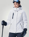 Warme Damenjacke mit Abnehmbarer Kapuze - Nordic Boutique & Co.